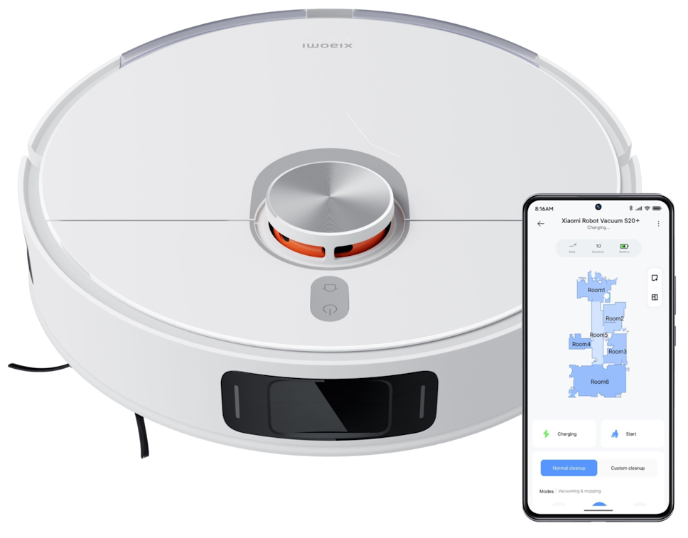 Robot sprzątający XIAOMI Vacuum S20+ B108GL Biały Robot sprzątający XIAOMI Vacuum S20+ B108GL Biały