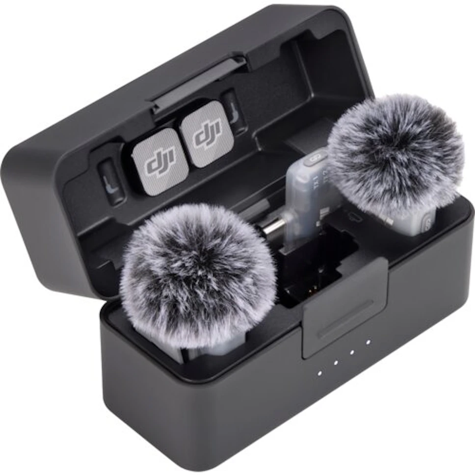 System bezprzewodowy DJI Mic Mini 2 (2 TX + 1 Mobile RX + Etui ładujące)
