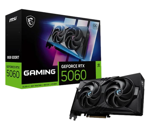Karta graficzna MSI GeForce RTX 5060 Gaming OC 8GB GDDR7 DLSS4