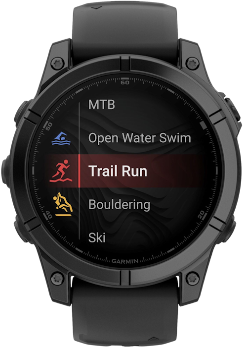 Smartwatch Garmin Fenix E 47mm Czarno-szary