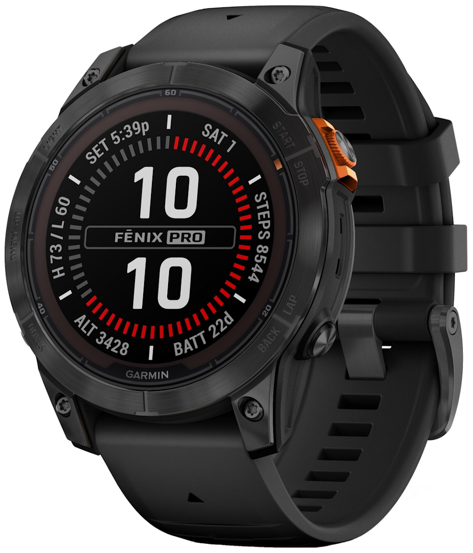 Smartwatch Garmin Fenix 7 Pro Solar 47mm Szaro-czarny