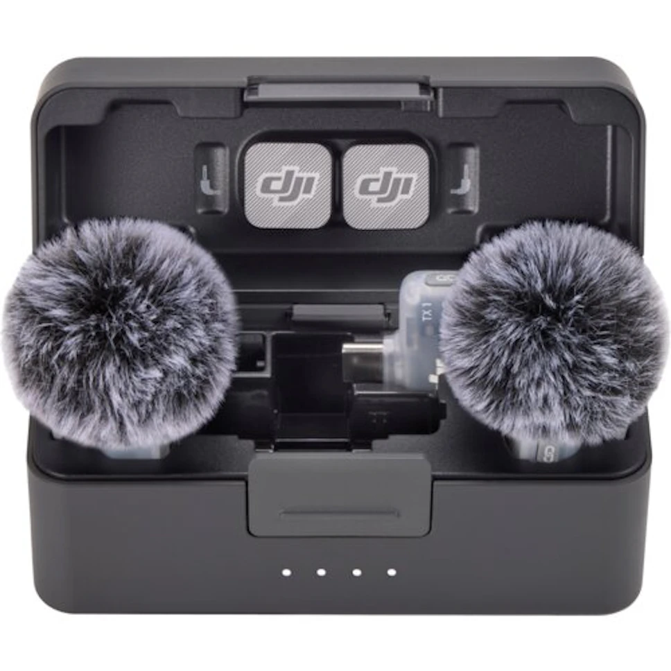 System bezprzewodowy DJI Mic Mini 2 (2 TX + 1 Mobile RX + Etui ładujące)
