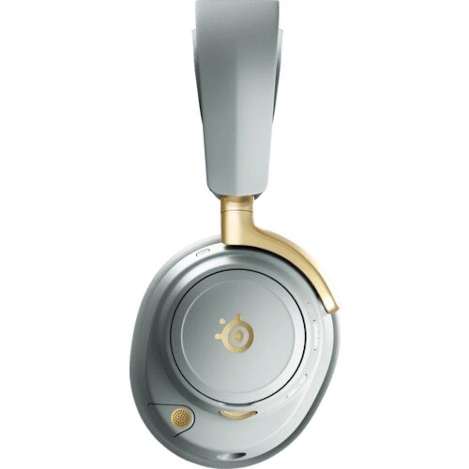 Słuchawki STEELSERIES Arctis Nova Elite Szaro-złoty