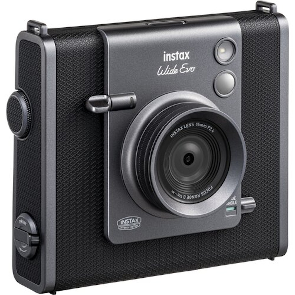 Aparat FUJIFILM Instax Wide Evo Czarny Aparat FUJIFILM Instax Wide Evo Czarny