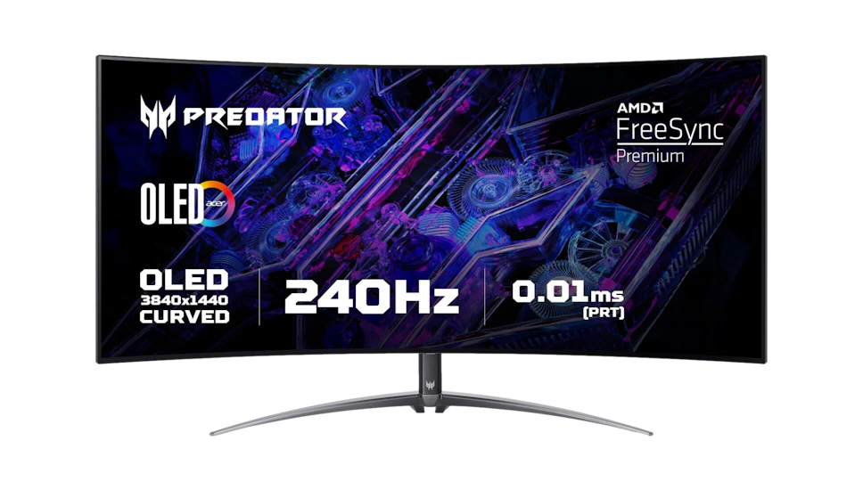 Monitor ACER Predator 44.5" OLED 3440x1440 / 240Hz 