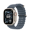 Apple Watch Ultra 3 49mm koperta tytanowa (Naturalny) + pasek Ocean