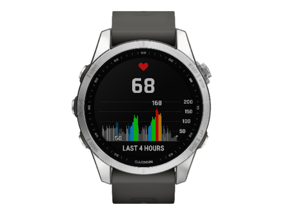 Zegarek Garmin Fenix 7S Srebrno-Szary