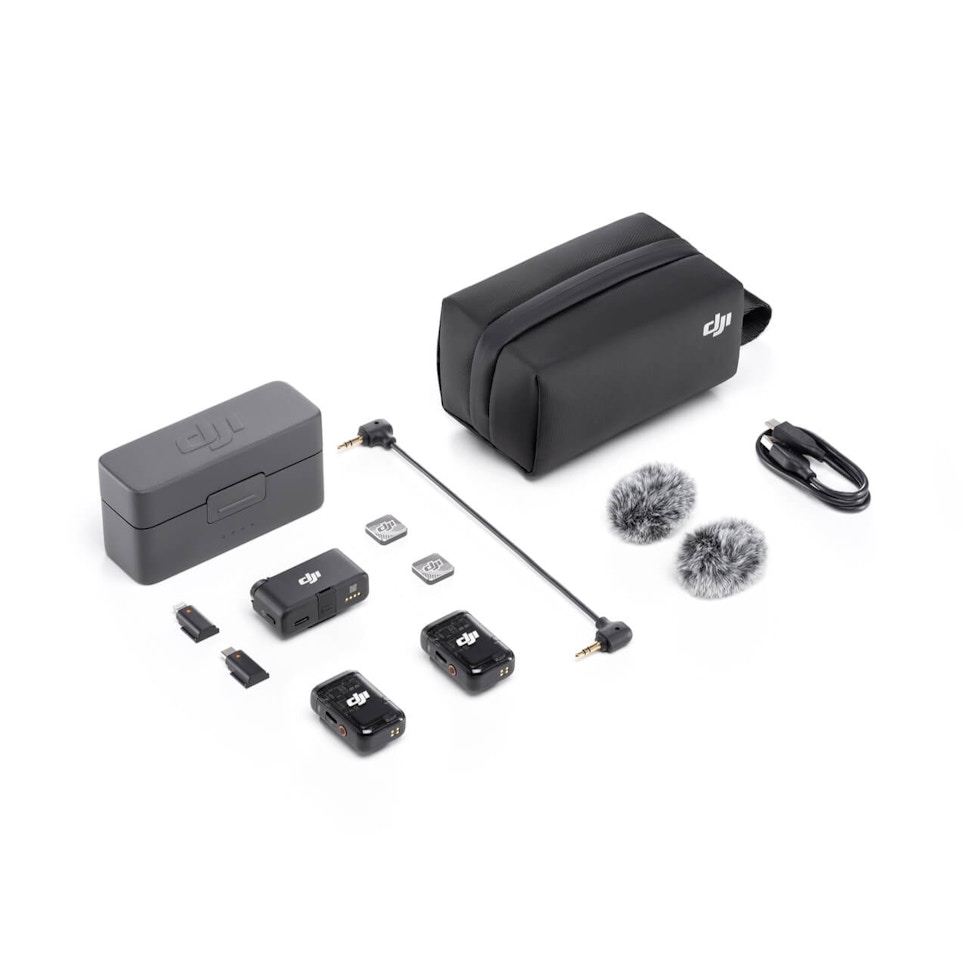 Mikrofony DJI Mic 2 (2 TX + 1 RX) Mikrofony DJI Mic 2 (2 TX + 1 RX)