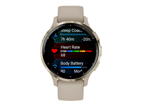 Smartwatch Garmin Venu 3s 41mm Kremowo-złoty