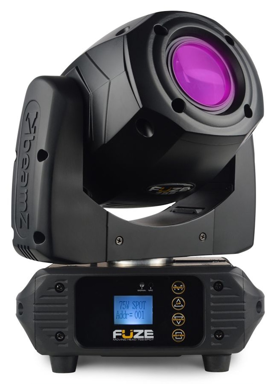 Zestaw: 4x Głowa ruchoma SPOT 75W LED BeamZ FUZE75S+ dedykowane case