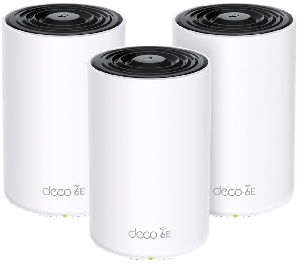 Router TP-LINK Deco XE75 2.4 / 5 / 6 GHz (TriBand) Wi-Fi Mesh (3 szt.)