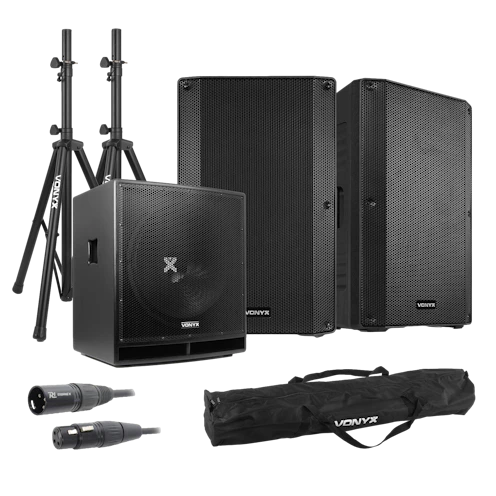 Kompletny system dźwiękowy Vonyx active 2.1 - 3200W