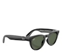 Meta Ray-Ban Headliner - Low Bridge Fit (Plano Green/Shiny Black)