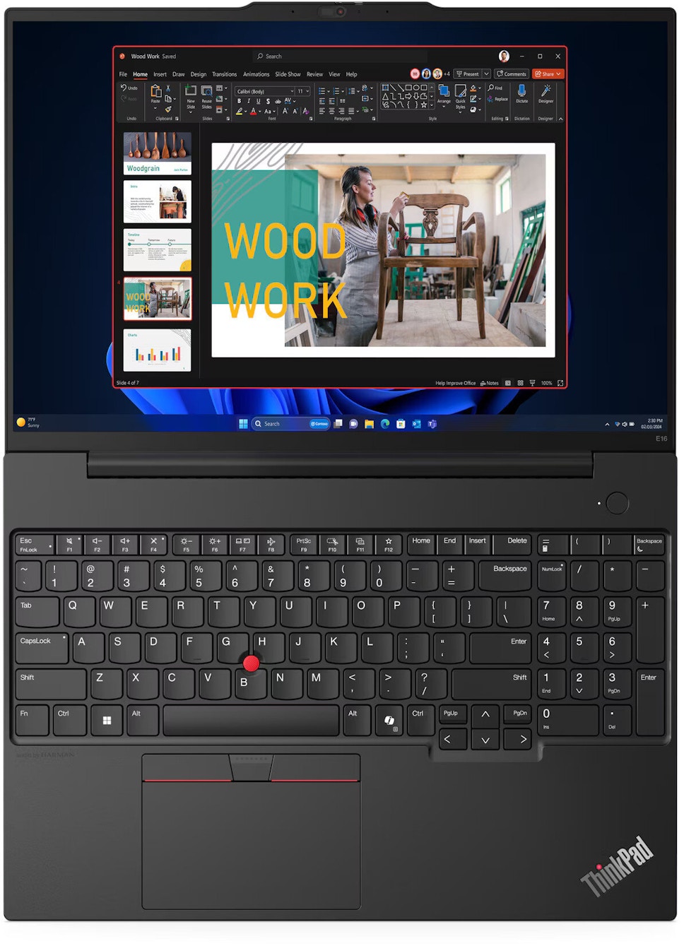 Laptop Lenovo ThinkPad E16 Gen 2 16" 16GB RAM 512GB SSD