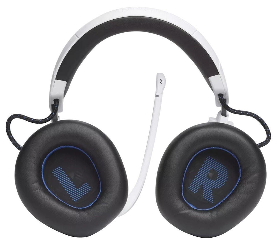 Słuchawki JBL Quantum 910P Bezprzewodowe Biało-niebieskie Słuchawki JBL Quantum 910P Bezprzewodowe Biało-niebieskie