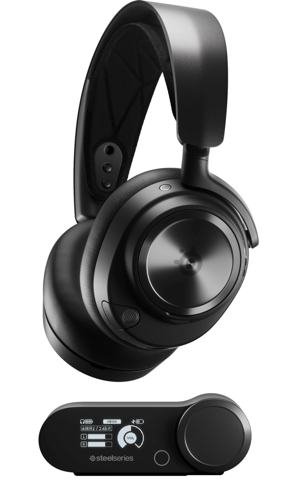 Słuchawki SteelSeries Arctis Nova Pro Wireless X Czarne Słuchawki SteelSeries Arctis Nova Pro Wireless X Czarne