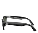Meta Ray-Ban Headliner - Low Bridge Fit (Plano Green/Shiny Black)