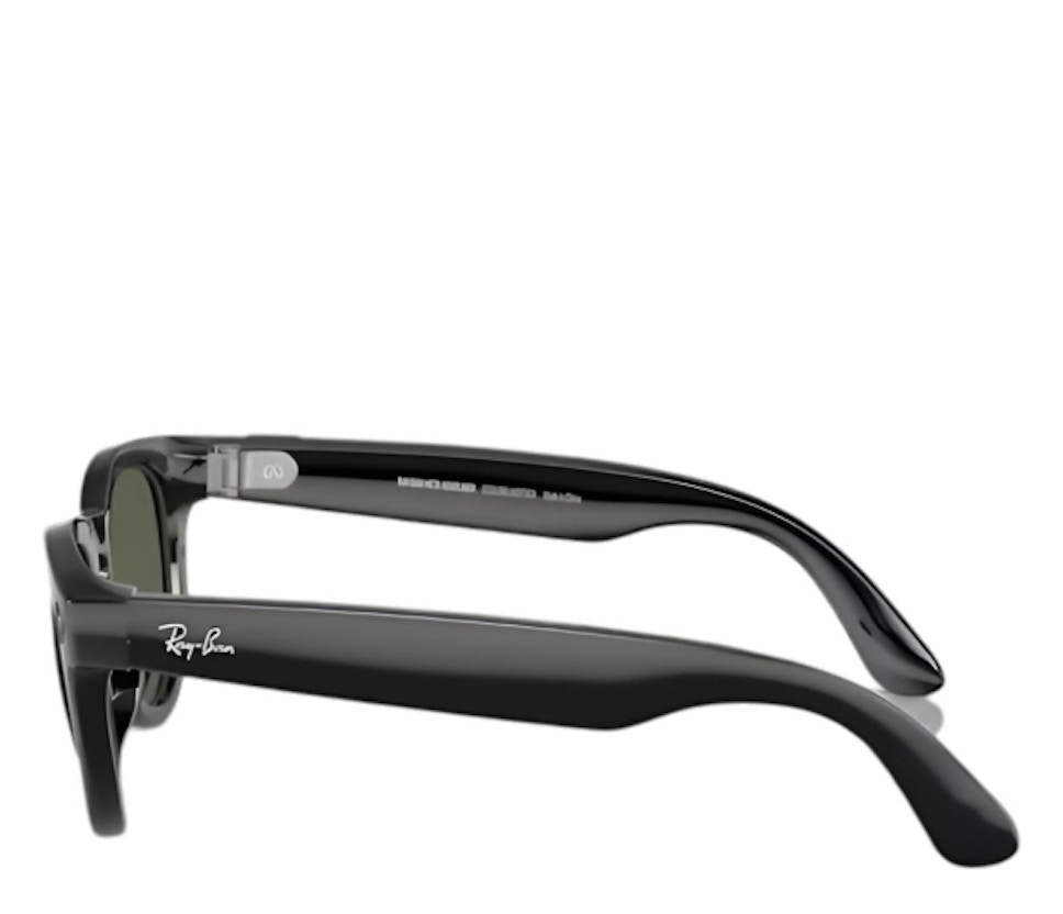 Meta Ray-Ban Headliner - Low Bridge Fit (Plano Green/Shiny Black) Meta Ray-Ban Headliner - Low Bridge Fit (Plano Green/Shiny Black)