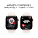 Apple Watch 11 GPS + Cellular 42mm Tytanowy Złoty 