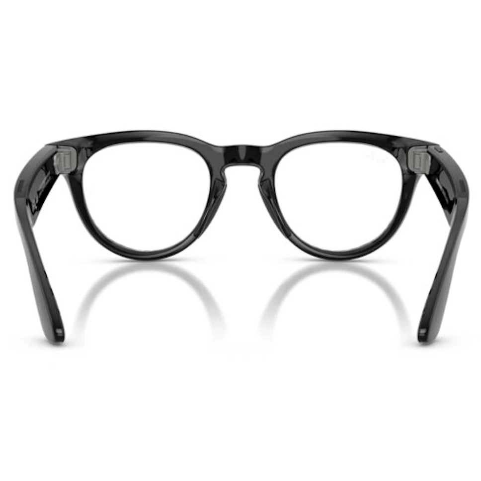 Okulary RAY BAN Meta Headliner Gen 2 Czarny połysk/Przezroczyste