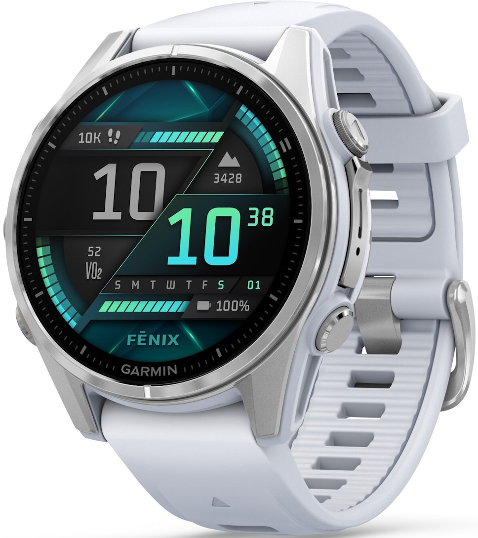 Smartwatch GARMIN Fenix 8 43mm Srebrno-biały Smartwatch GARMIN Fenix 8 43mm Srebrno-biały