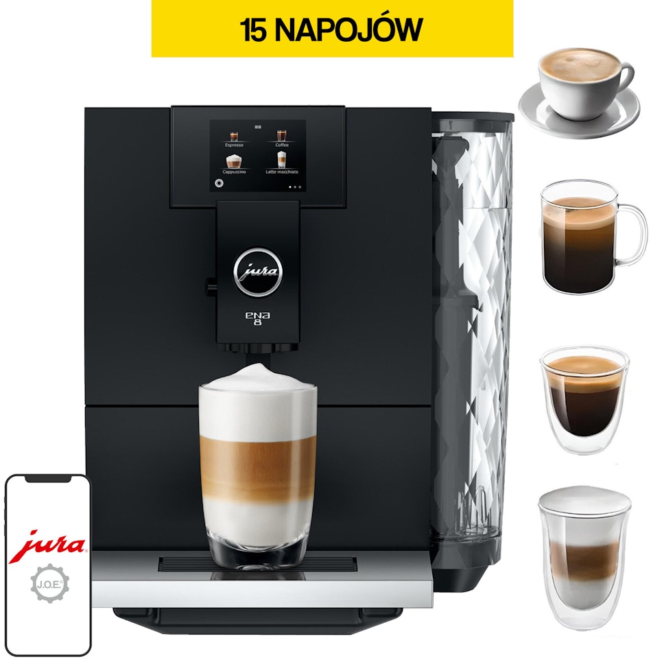 Ekspres JURA ENA 8 Touch All Black Ekspres JURA ENA 8 Touch All Black