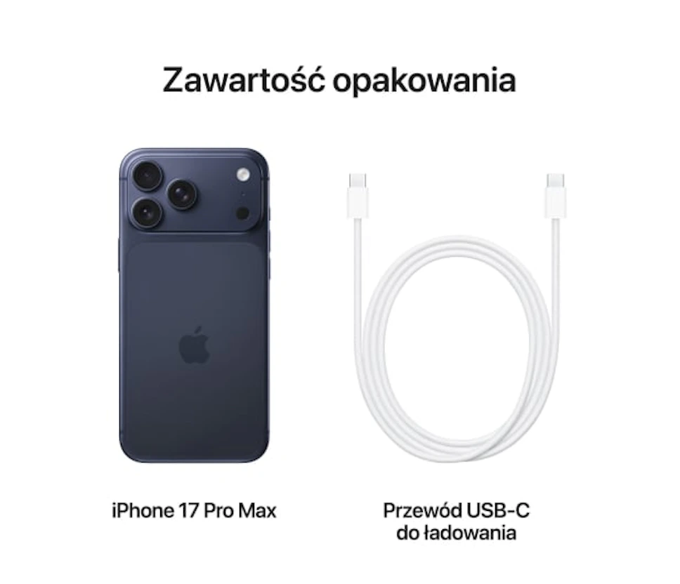 Apple iPhone 17 Pro Max 512GB Głębinowy błękit