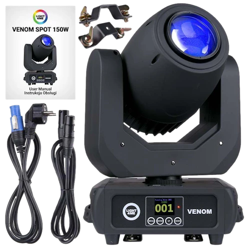 LIGHT4ME VENOM SPOT 150W głowica ruchoma LED 