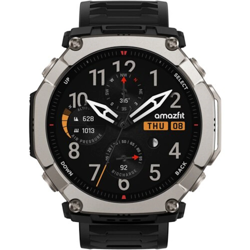 Smartwatch AMAZFIT T-Rex Ultra 2 51mm Czarno-srebrny