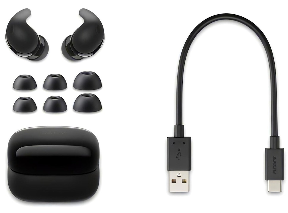 Słuchawki dokanałowe SONY LinkBuds WF-LS910 Czarny Słuchawki dokanałowe SONY LinkBuds WF-LS910 Czarny