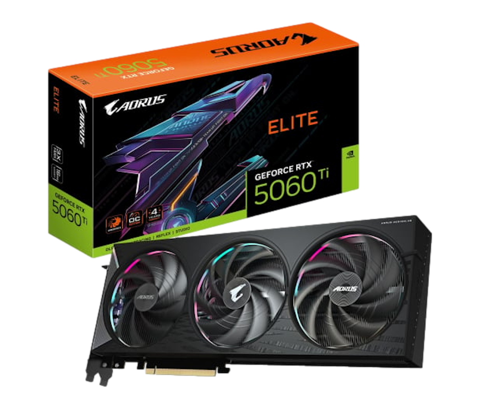 Gigabyte GeForce RTX 5060 Ti AORUS Elite 16GB GDDR7 DLSS4