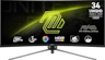 Monitor MSI MAG 345CQR 34" 3440x1440px 180Hz 1ms Curved