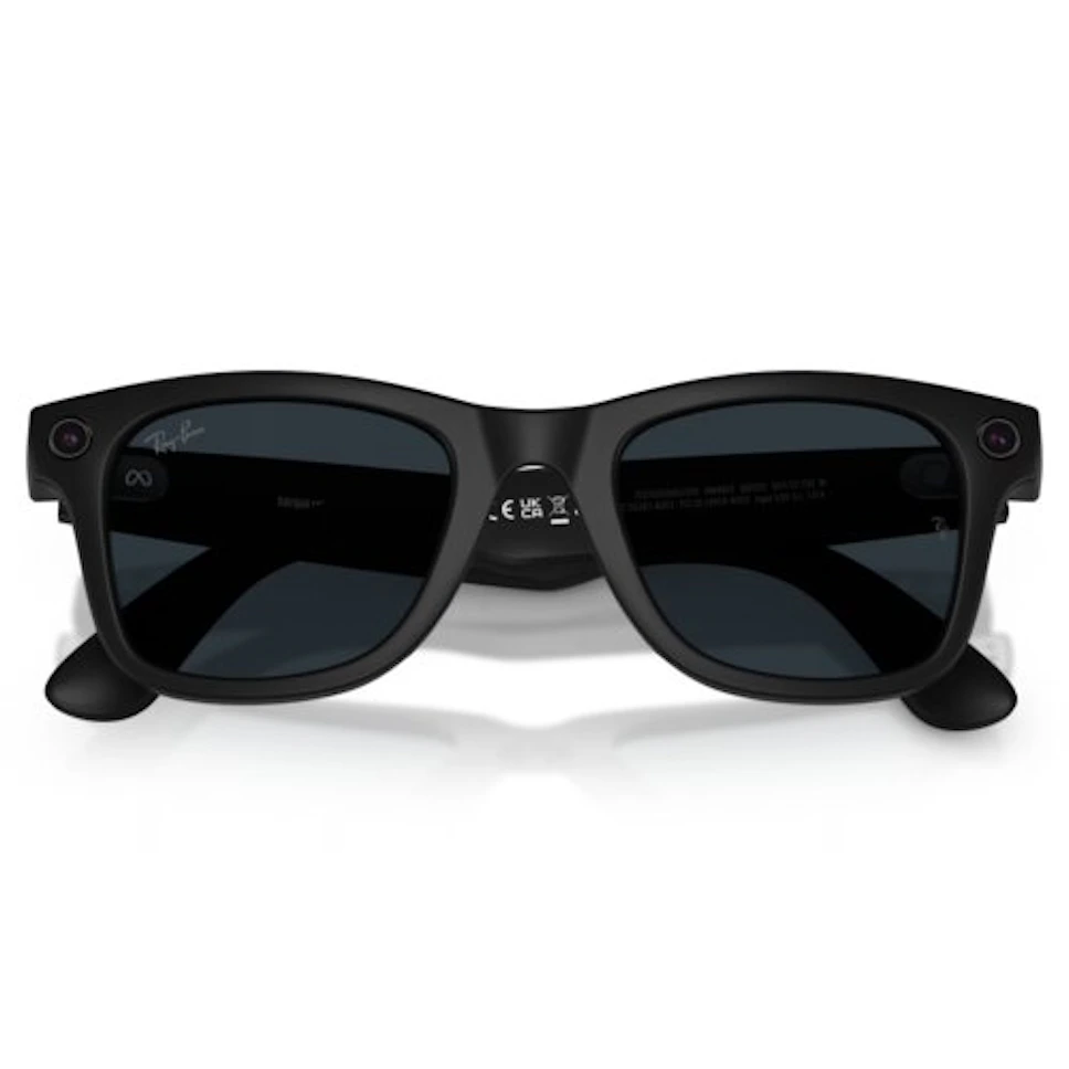 Okulary META Ray-Ban Wayfarer Gen 2 Czarny mat