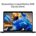 Laptop Apple MacBook Pro 2026 14" Retina M5 Max 36GB RAM 2TB SSD macOS Gwiezdna czerń