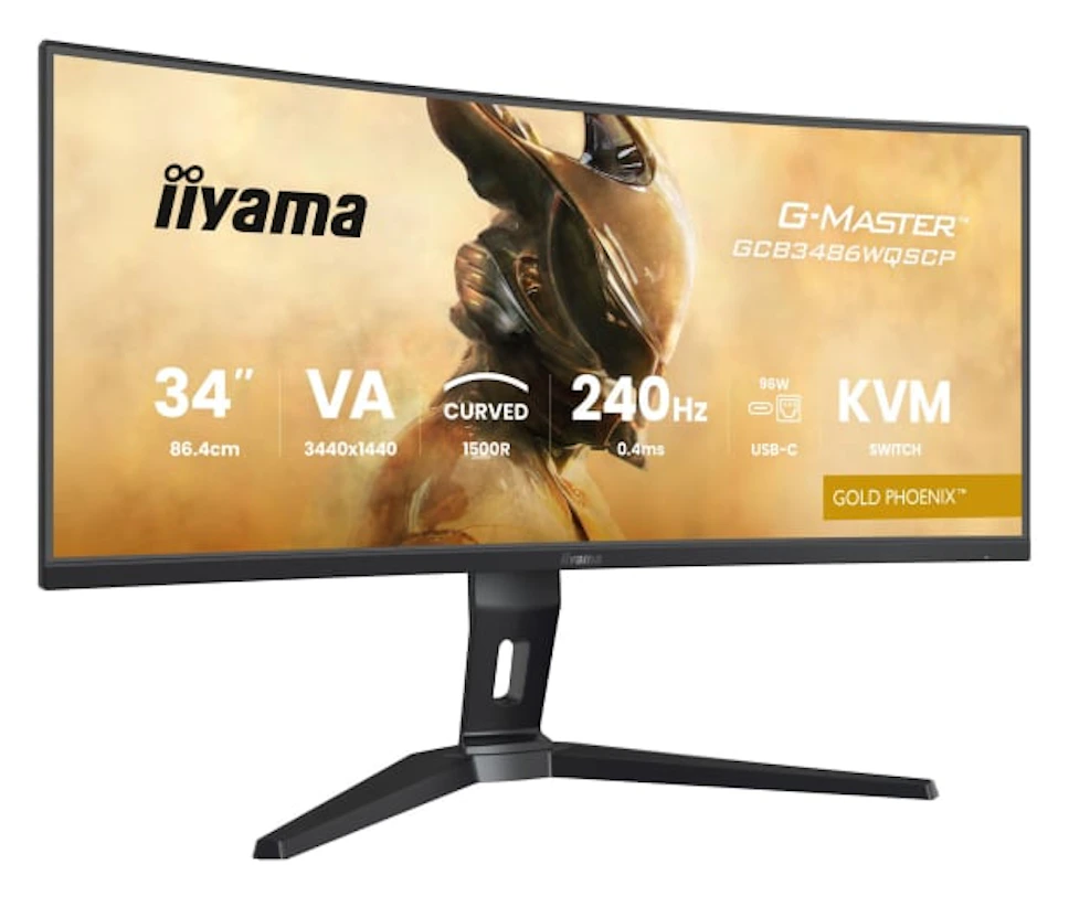 iiyama G-Master GCB3486WQSCP-B1 Gold Phoenix