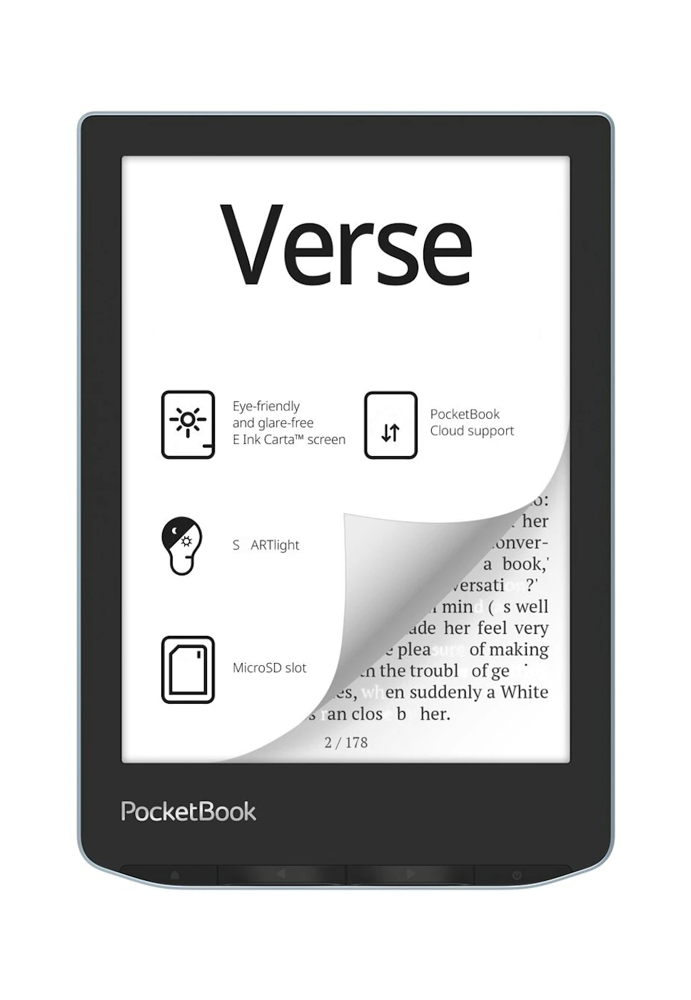 Czytnik e-booków POCKETBOOK Verse 629 6" Niebieski
