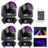 Zestaw: 4x Głowa ruchoma SPOT 75W LED BeamZ FUZE75S+ dedykowane case
