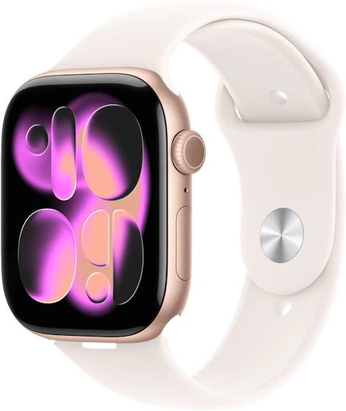 Apple Watch 11 GPS + Cellular 46mm Różowe złoto