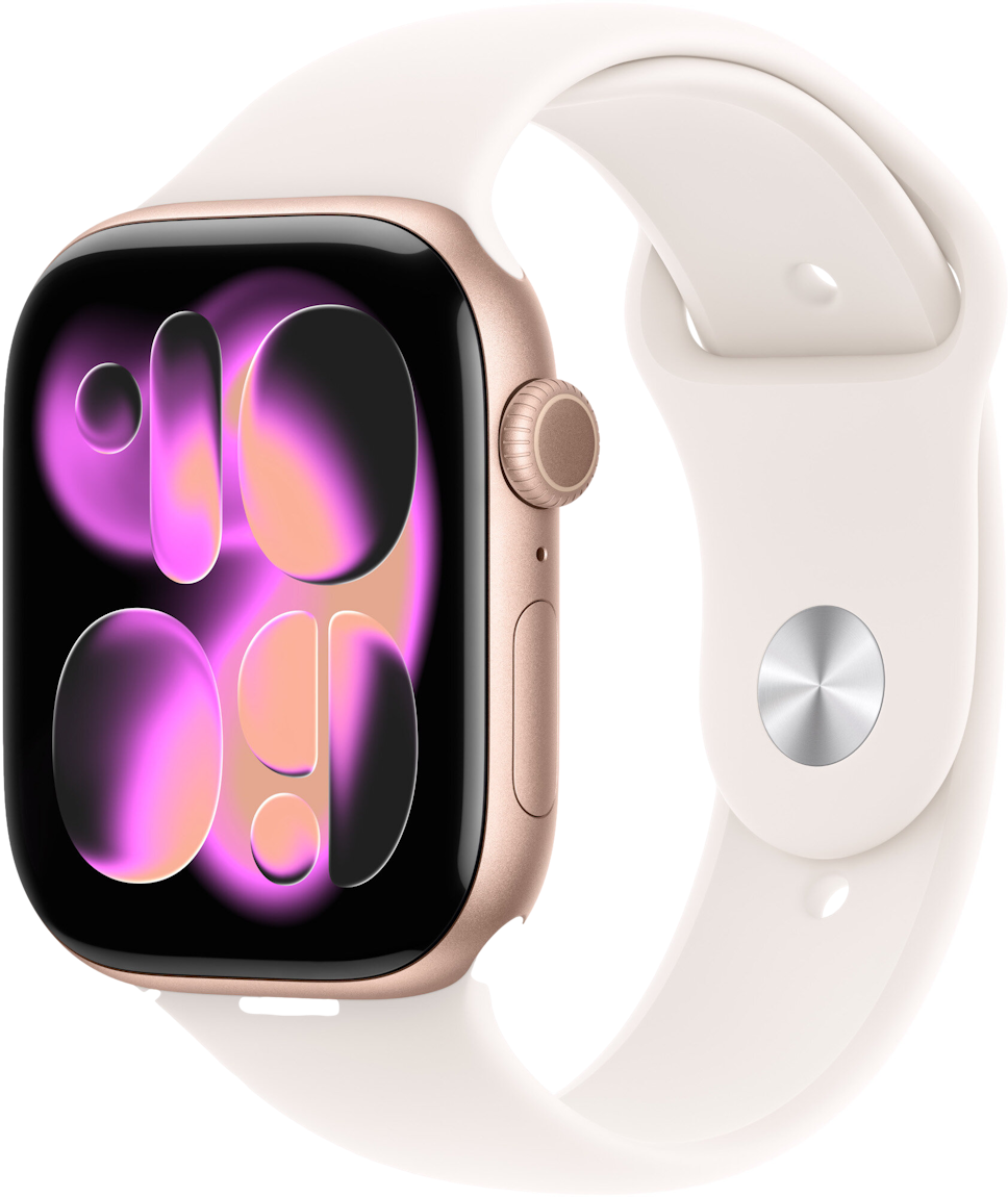 Apple Watch 11 GPS + Cellular 46mm Różowe złoto