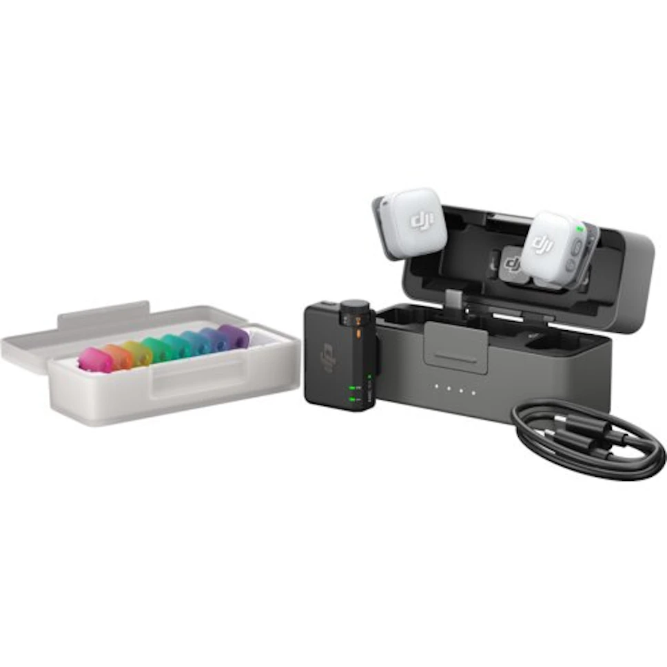 System bezprzewodowy DJI Mic Mini 2 (2 TX + 1 RX + Etui ładujące)