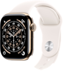 Apple Watch 11 GPS + Cellular 42mm Tytanowy Złoty 