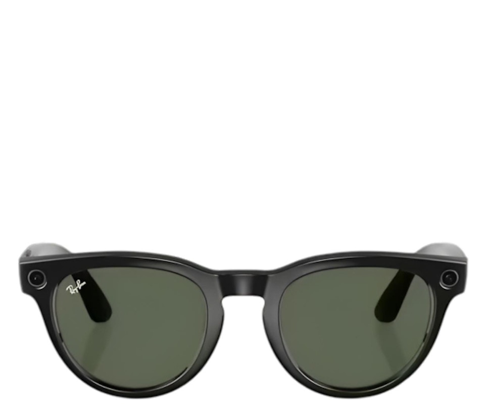 Meta Ray-Ban Headliner - Low Bridge Fit (Plano Green/Shiny Black) Meta Ray-Ban Headliner - Low Bridge Fit (Plano Green/Shiny Black)