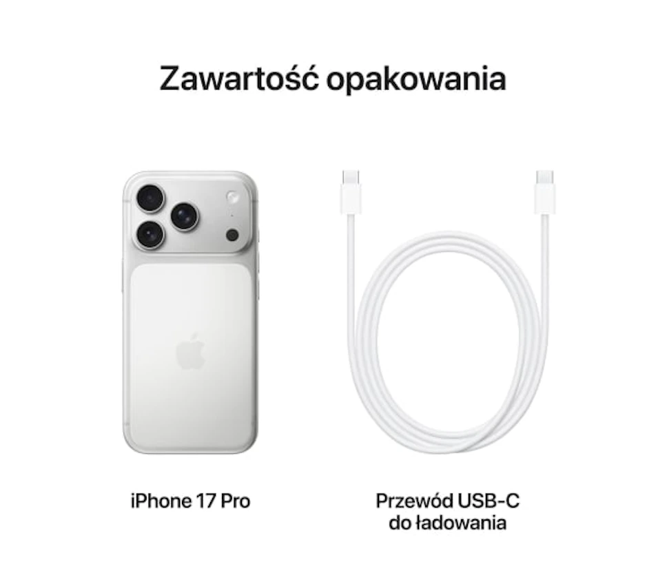Apple iPhone 17 Pro 512GB Srebrny